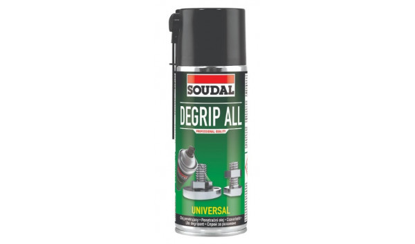 смазка силиконовая SOUDAL degrip all 400 мл. смазка силиконовая SOUDAL degrip all 400 мл.