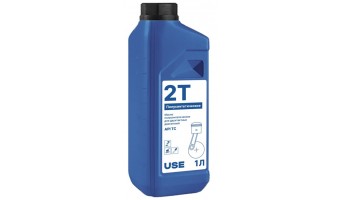 Масло USE 2-х тактное полусинтетика API TC 1 л  