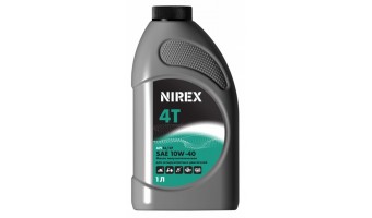 Масло NIREX SAE 10W-40  4-ех тактное (полусинтетика) 1л.