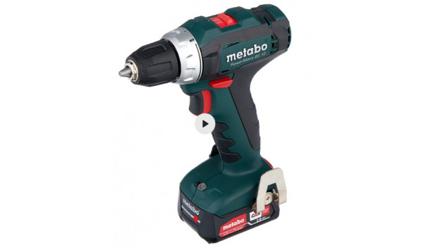 Дрель аккумуляторная Metabo PowerMaxx BS 12 В ( в бокс кейсе)