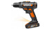 Дрель аккумуляторная WORX WX101.2 20V 1,5Ач кейс