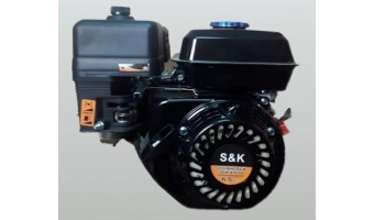 Двигатель бензиновый S&K-168F-1 (6,5 л.с.) вал 19мм