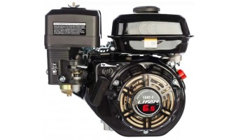 Двигатель бензиновый LIFAN, LT-168F-2 (БД-4,8кВт) 6,5 л.с  ЭКО оригинал. (19мм вал)