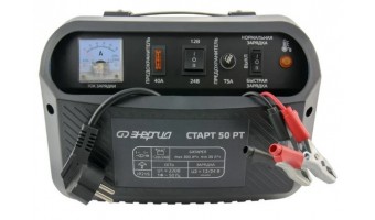 Зарядное устройство СТАРТ-50 12/24В ток зарядки 20-350А/ч