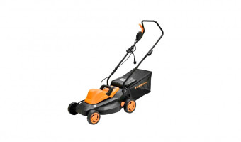 Газонокосилка электрическая CARVER LMЕ 1437 (1400Вт. ширина 37, рег. высот. травосботник 35л.)