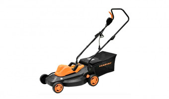 Газонокосилка электрическая CARVER LMЕ 1640 (1600Вт. ширина 40, рег. высот. травосботник 35л.)