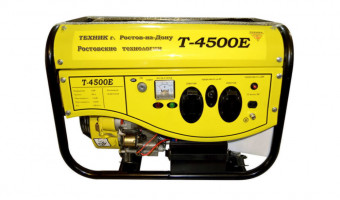 Генератор ТЕХНИК Т-4500Е 3,8кВт (электростартер)